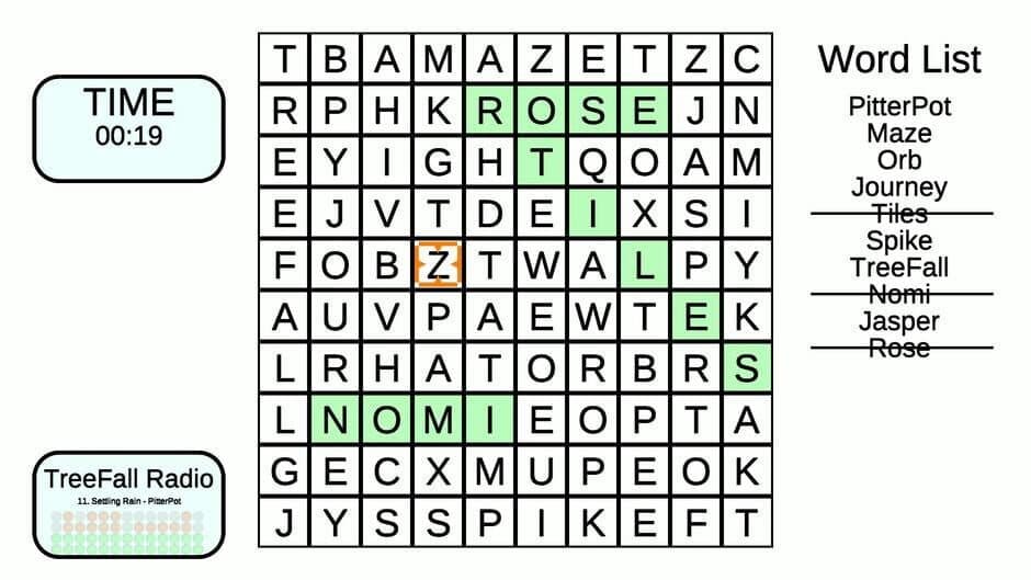 Скриншот 2 из 1-2-Word Search!