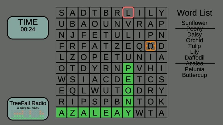 Скриншот 3 из 1-2-Word Search!