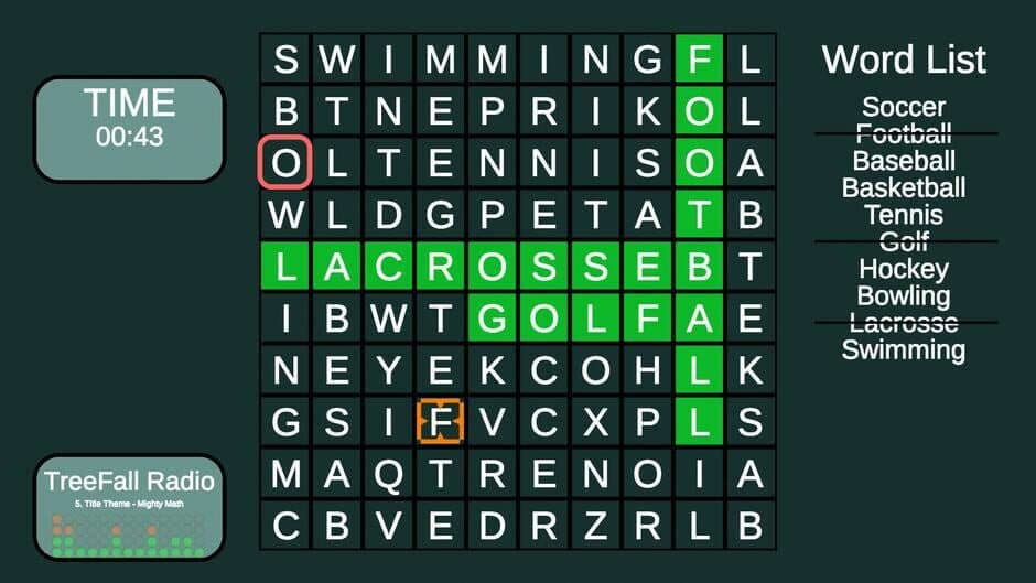 Скриншот 4 из 1-2-Word Search!
