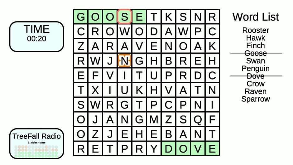 Скриншот 5 из 1-2-Word Search!