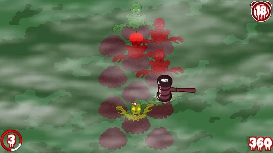 Скриншот 1 из Cazzarion: Whack A Zombie