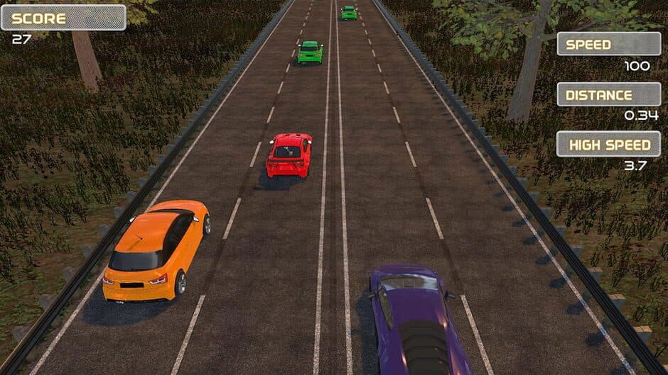 Скриншот 4 из Adrenaline Rush: Highway Extreme Traffic Racer