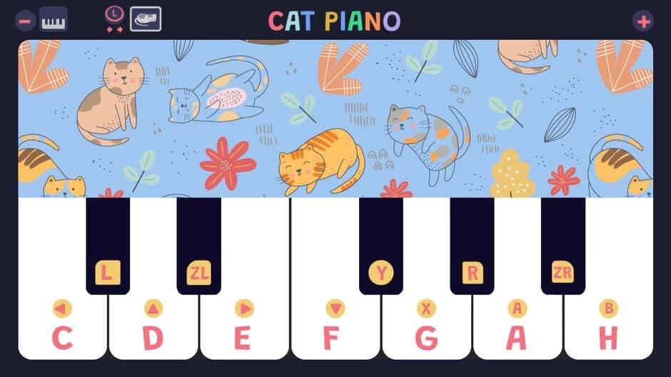 Скриншот 1 из Cat Piano