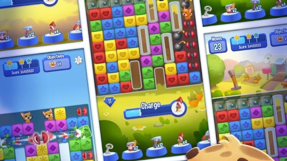 Скриншот 3 из Pet Rescue Saga