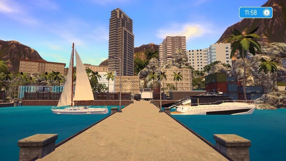 Скриншот 2 из Yacht Haven Tycoon: Marina Port Parking Simulator