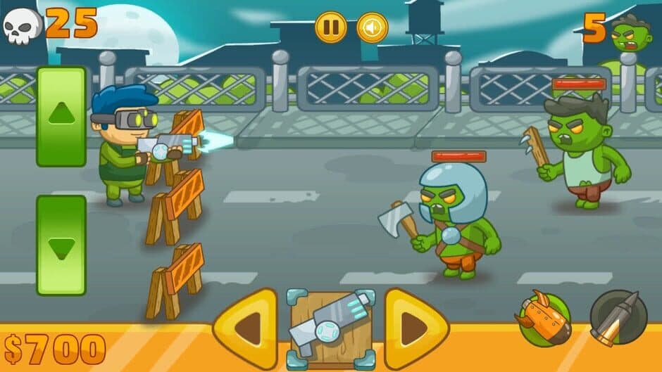 Скриншот 1 из Zombie Night Defense