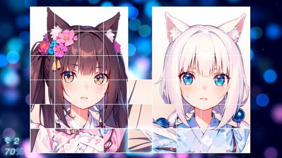 Скриншот 4 из Puzzle World: Neko Girls