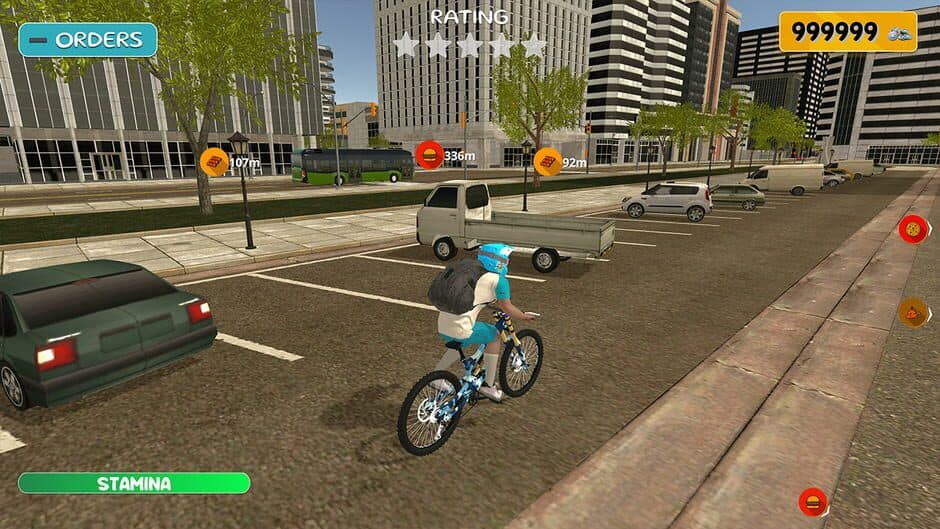 Скриншот 3 из Express Courier Pro: Urban Bike Delivery Simulator 2024!