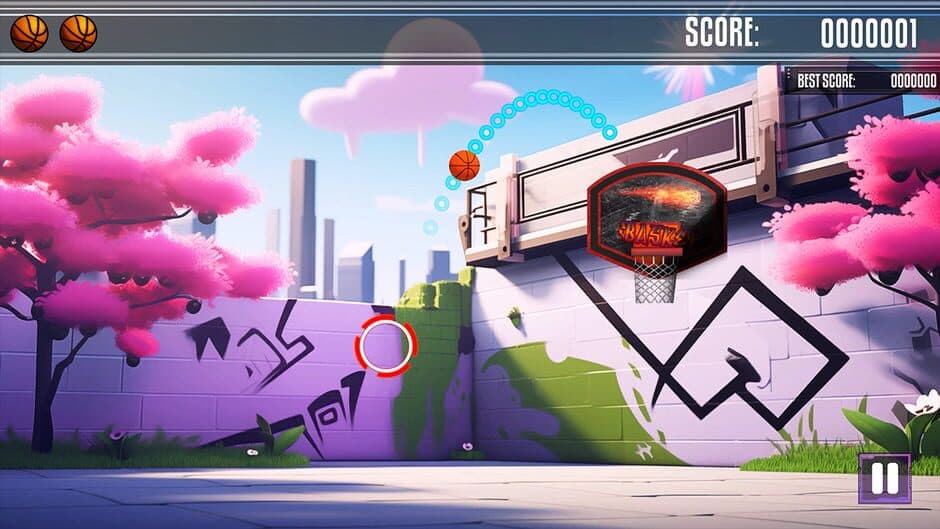 Скриншот 1 из Let's Throoow! Street Basketball Simulator