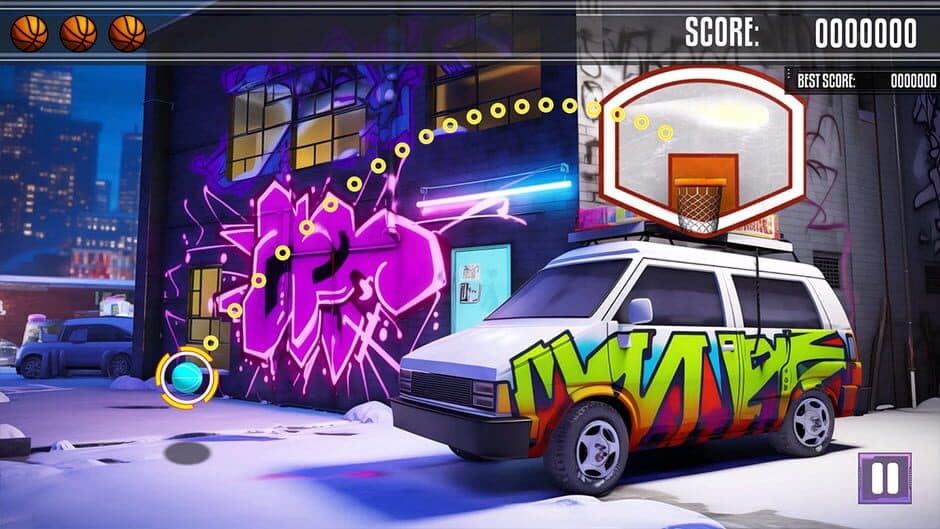 Скриншот 4 из Let's Throoow! Street Basketball Simulator