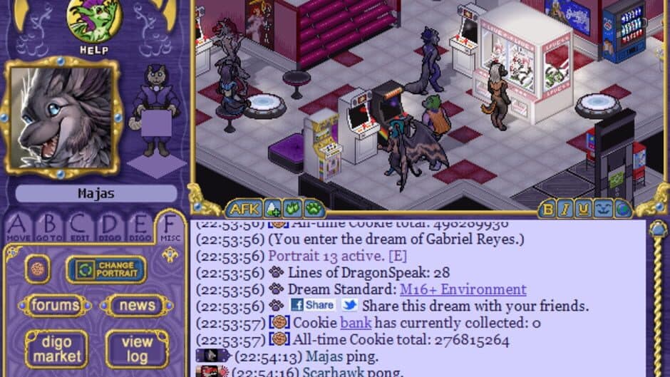 Скриншот 2 из Furcadia: The Second Dreaming