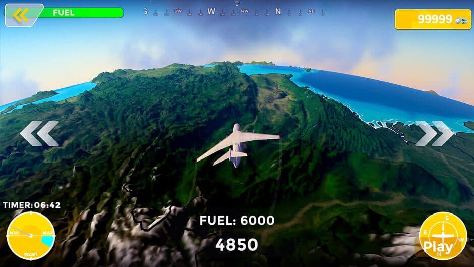 Скриншот 6 из Airplane Delivery Simulator 2024: Realistic Geographical