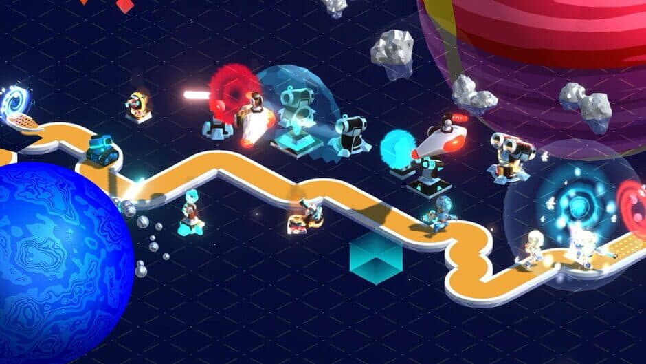 Скриншот 1 из Cosmic Robots