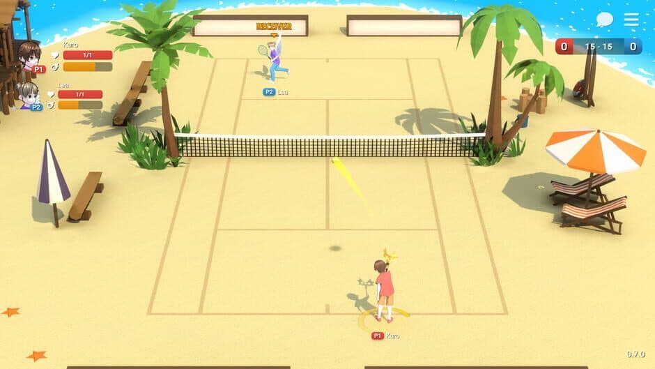 Скриншот 1 из Pixel Tennis