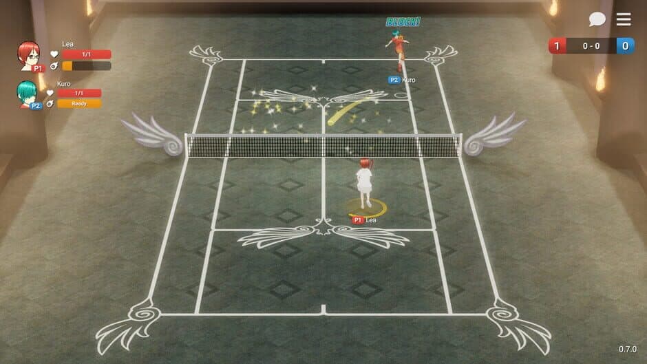 Скриншот 3 из Pixel Tennis
