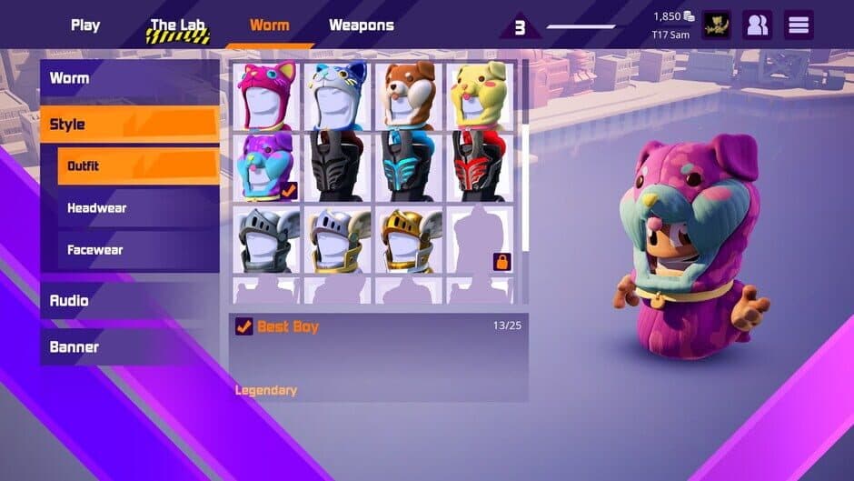 Скриншот 1 из Worms Rumble: Cats & Dogs Double Pack