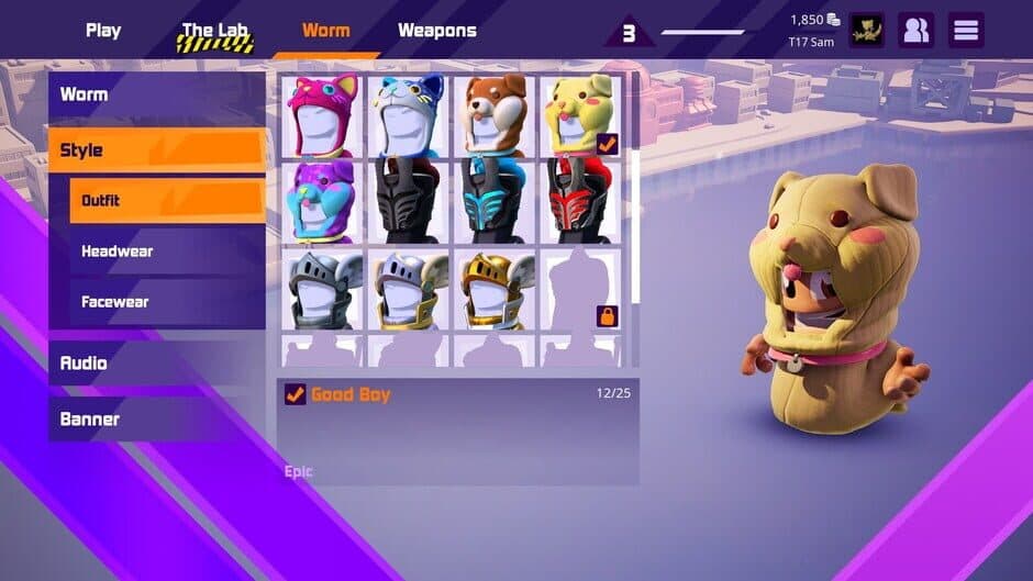 Скриншот 5 из Worms Rumble: Cats & Dogs Double Pack