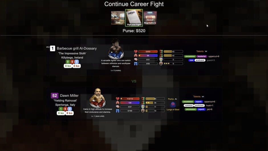 Скриншот 3 из Turn Based Boxing