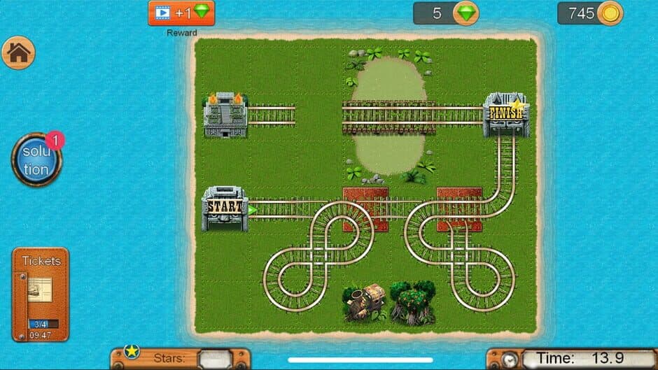 Скриншот 1 из Rail Maze 2