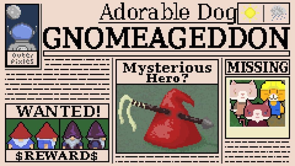 Скриншот 1 из Adorable Dog: Gnomeageddon