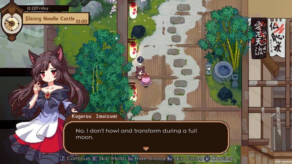 Скриншот 9 из Touhou Mystia's Izakaya DLC 4 Pack: Garden of the Sun & Shining Needle Castle