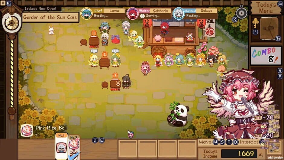Скриншот 10 из Touhou Mystia's Izakaya DLC 4 Pack: Garden of the Sun & Shining Needle Castle