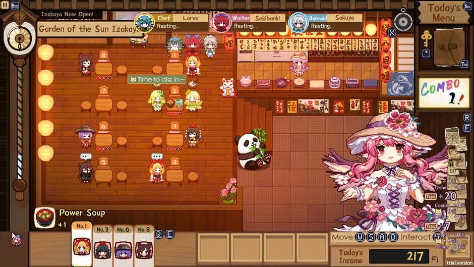 Скриншот 12 из Touhou Mystia's Izakaya DLC 4 Pack: Garden of the Sun & Shining Needle Castle