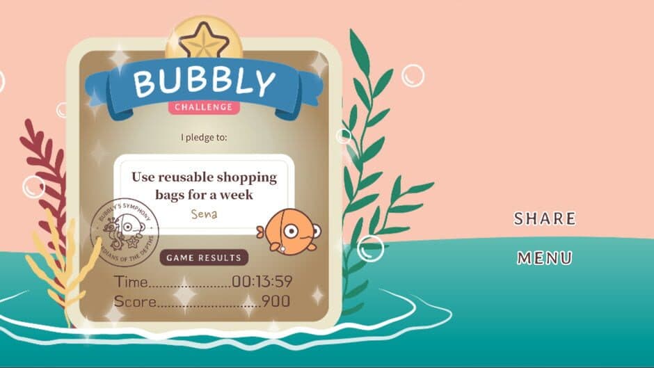 Скриншот 4 из Bubbly's Symphony: Guardians of the Depths