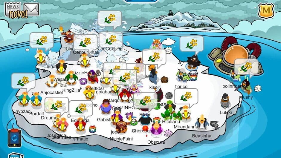 Скриншот 1 из Club Penguin Avalanche