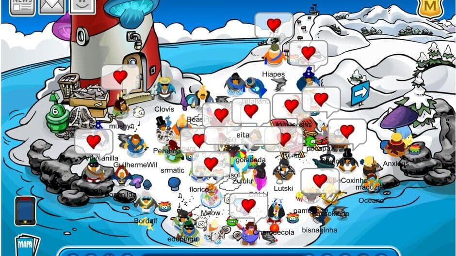 Скриншот 2 из Club Penguin Avalanche