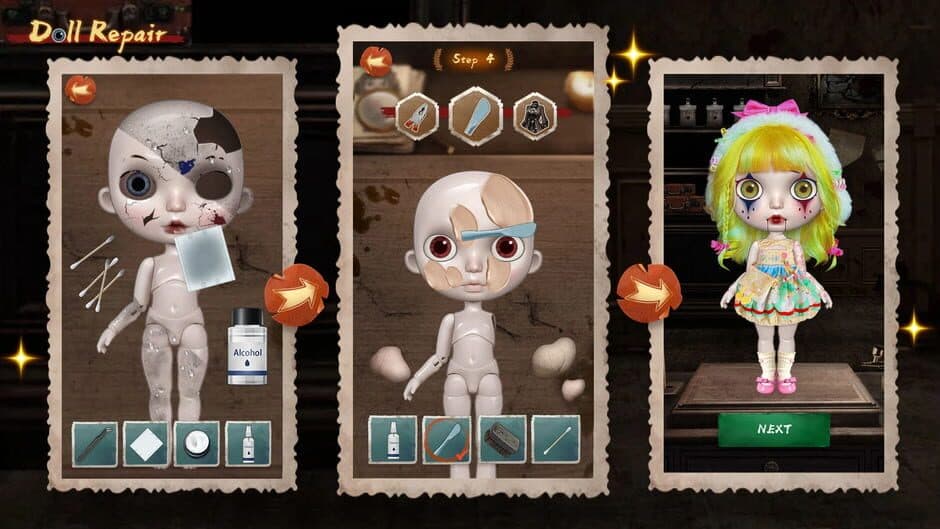 Скриншот 1 из Doll Repair