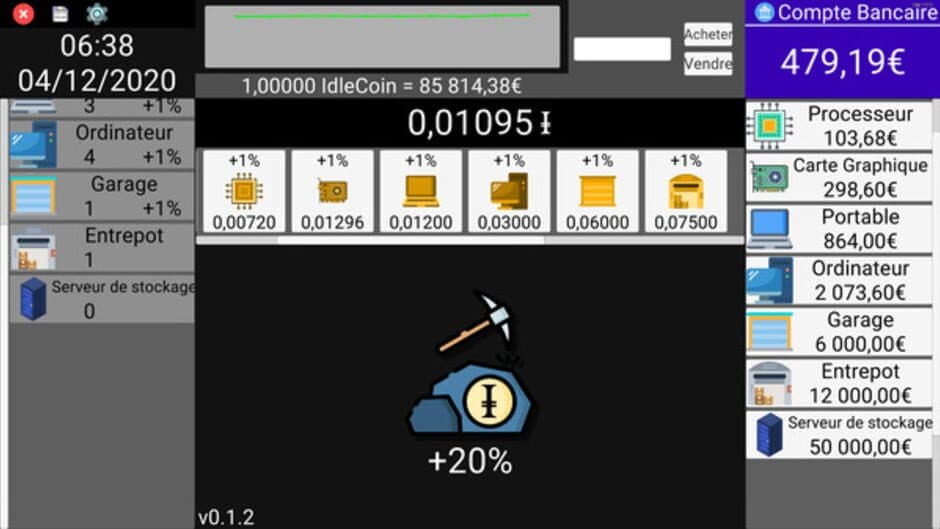 Скриншот 2 из IdleCoin