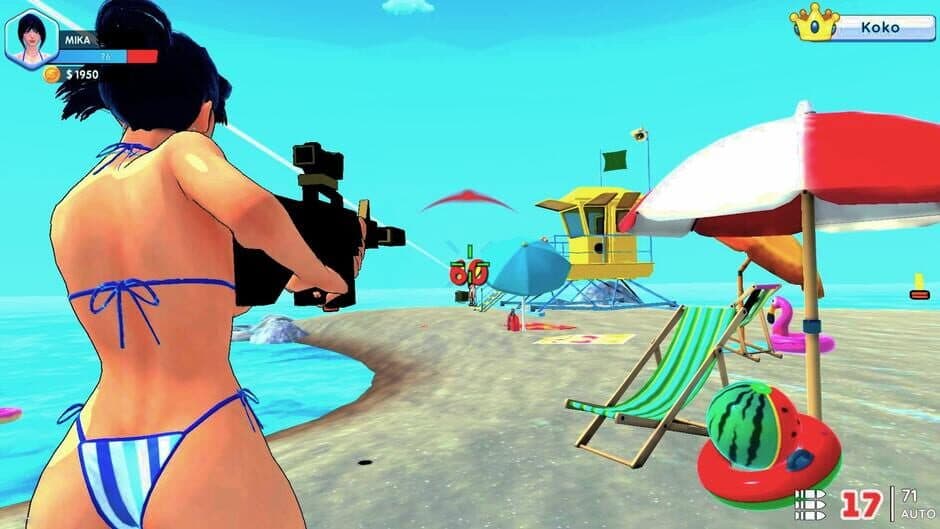 Скриншот 2 из Bikini Beach: Anime Girls Assault