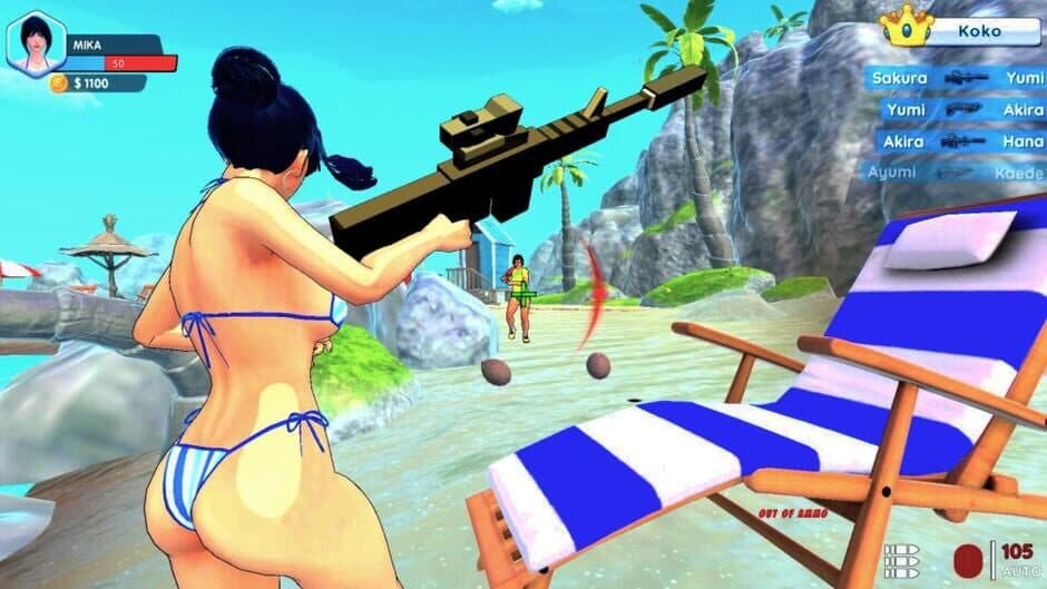 Скриншот 6 из Bikini Beach: Anime Girls Assault