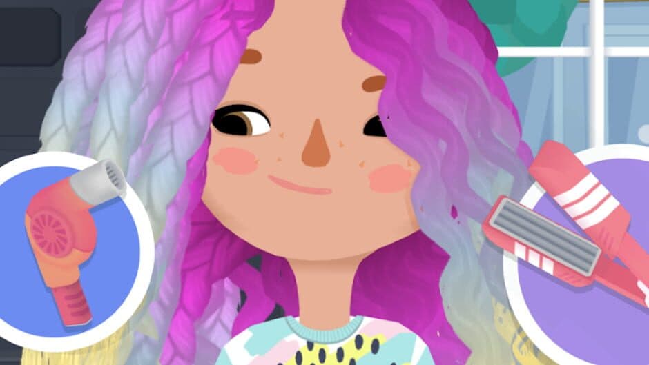Скриншот 1 из Toca Hair Salon 3
