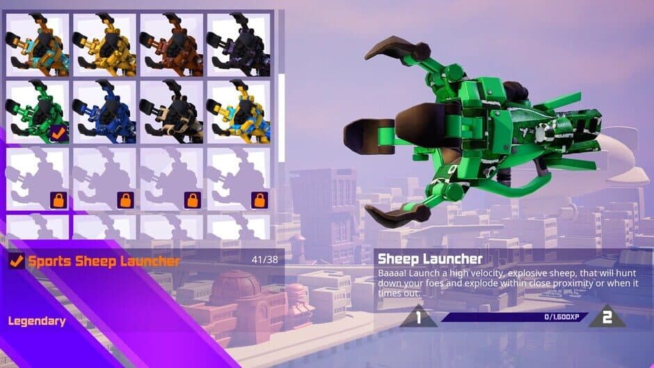 Скриншот 2 из Worms Rumble: Armageddon Weapon Skin Pack