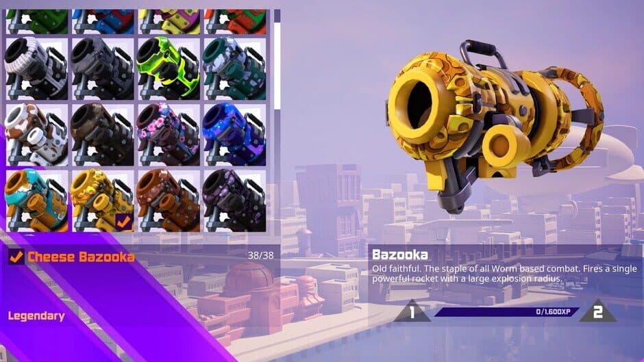 Скриншот 5 из Worms Rumble: Armageddon Weapon Skin Pack