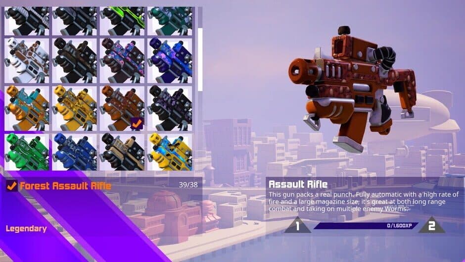 Скриншот 4 из Worms Rumble: Armageddon Weapon Skin Pack