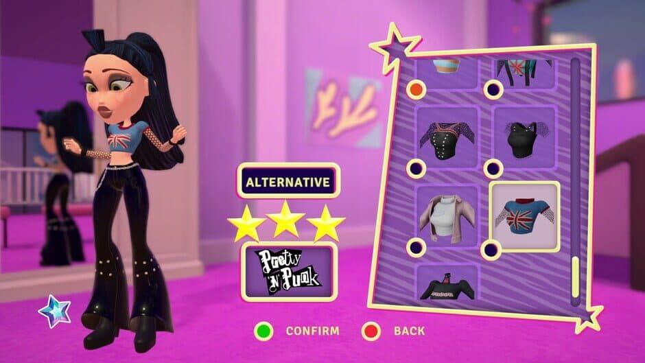 Скриншот 5 из Bratz: Flaunt Your Fashion - Pretty 'N' Punk Fashion Pack