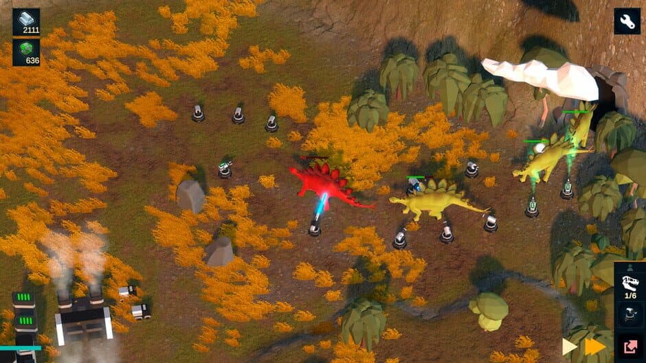 Скриншот 2 из Jurassic Tower Defense