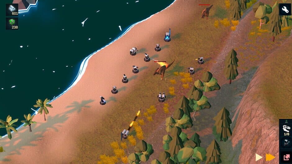 Скриншот 3 из Jurassic Tower Defense