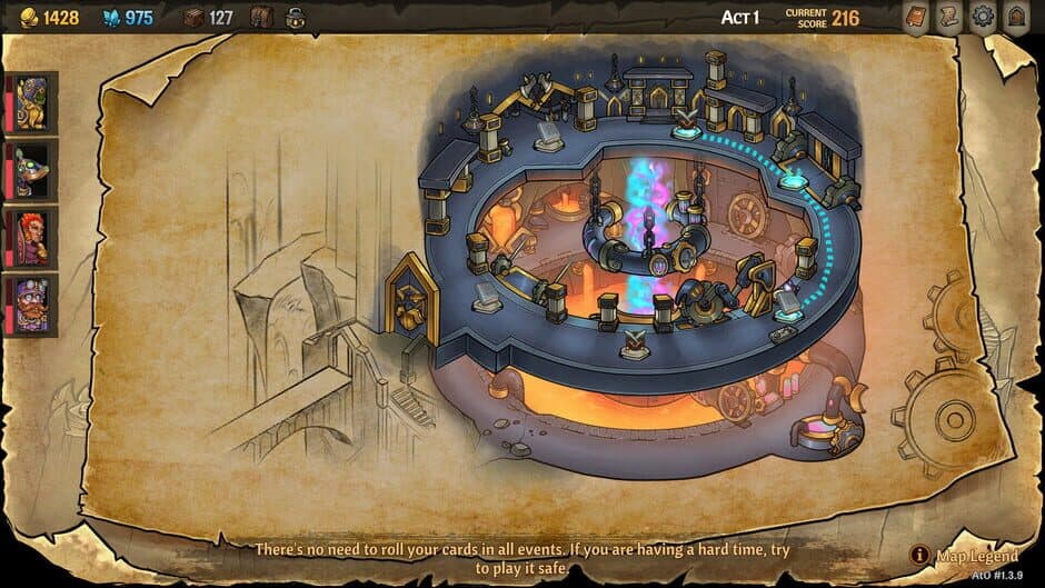 Скриншот 1 из Across the Obelisk: The Obsidian Uprising
