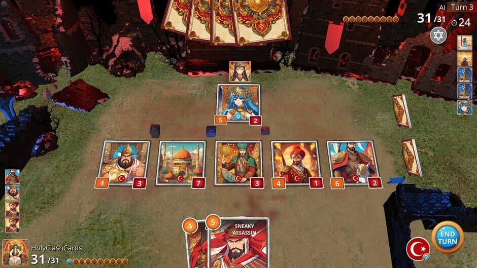 Скриншот 1 из Holy Clash Cards