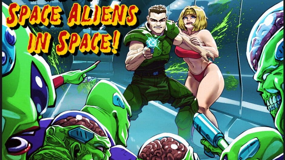 Скриншот 4 из DOSMan: Space Aliens in Space!