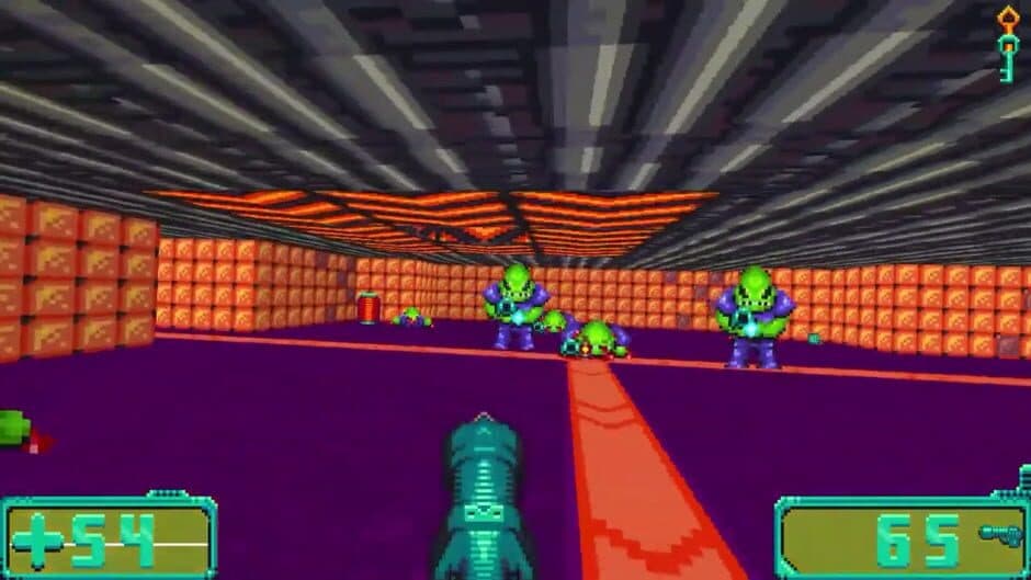 Скриншот 1 из DOSMan: Space Aliens in Space!