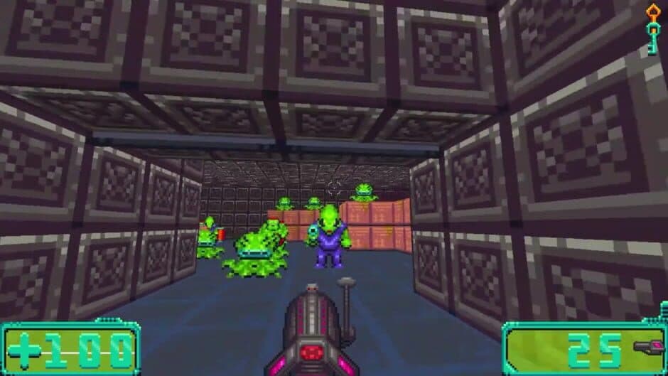 Скриншот 2 из DOSMan: Space Aliens in Space!