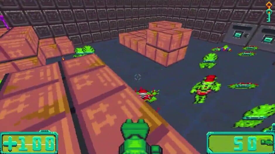 Скриншот 3 из DOSMan: Space Aliens in Space!