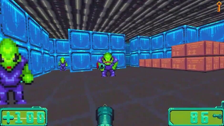 Скриншот 6 из DOSMan: Space Aliens in Space!
