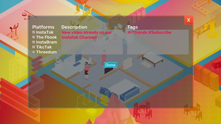 Скриншот 6 из InstaTok Tycoon