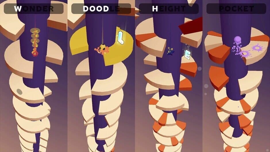 Скриншот 4 из Helix Jump: Letter Madness